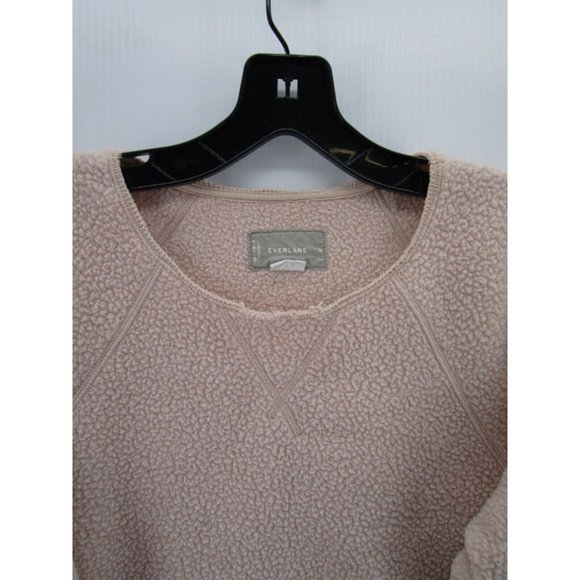 Everlane Sweater Medium ReNew Fleece Pullover Preppy Breathable - Picture 2 of 10